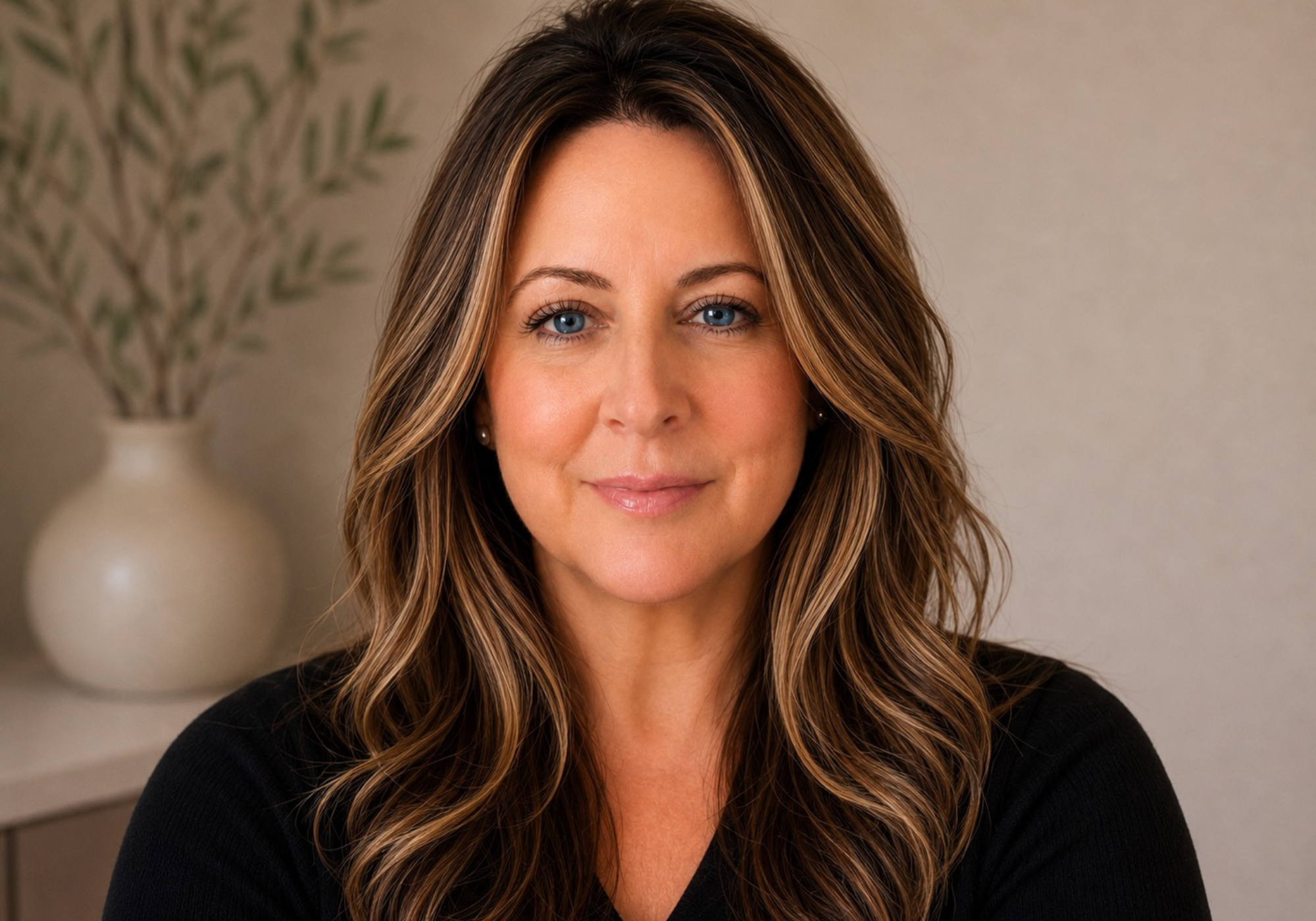 Darcey Wulkan, licensed esthetician and founder of The Ridgefield Spa by Darcey in Ridgefield, CT, specializing in customized facials, advanced skincare, healthy aging, and personalized skin care.